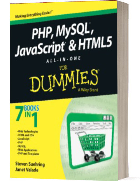 PHP, MySql, JavaScript And HTML5 For Dummies